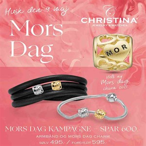 Feiern Sie den Muttertag mit Armbändern und Anhängern von Christina Jewelry!